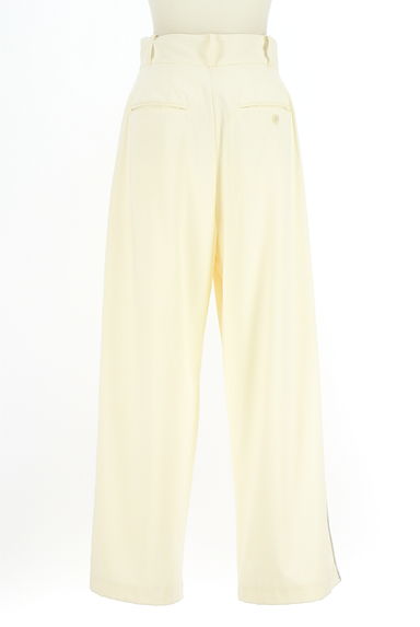 JEANASiS（ジーナシス）の古着「ラメパイピングタックワイドパンツ（パンツ）」大画像２へ