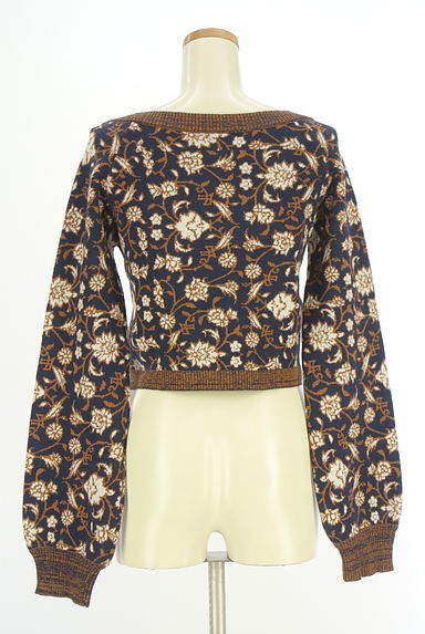 EVRIS（エヴリス）の古着「スクエアネックニットカーディガン（カーディガン・ボレロ）」大画像２へ