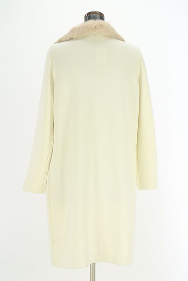 MISCH MASCH（ミッシュマッシュ）の古着「ファー付きロングニットカーディガン（カーディガン・ボレロ）」大画像２へ