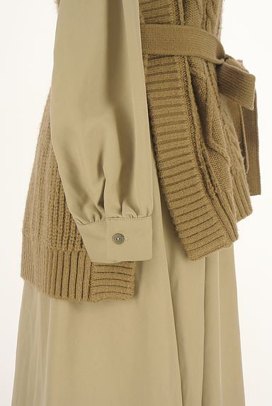 EMODA（エモダ）の古着「ニットベストレイヤードワンピース（ワンピース・チュニック）」大画像５へ