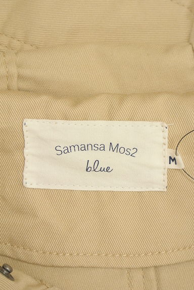 クリックで大画像表示 Samansa Mos2(サマンサモスモス)の古着「ウエストドロストロングコート(コート)」大画像6へ