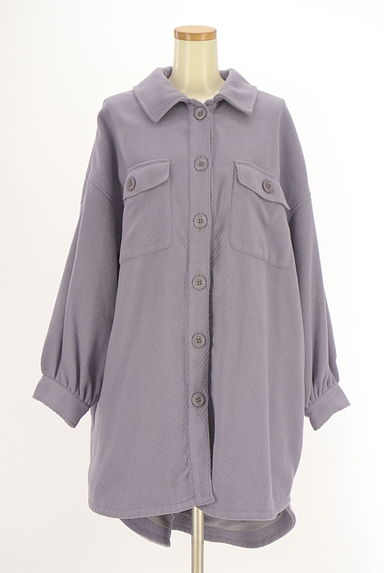 Samansa Mos2（サマンサモスモス）の古着「ehka sopo オーバーサイズロングジャケット（コート）」大画像１へ