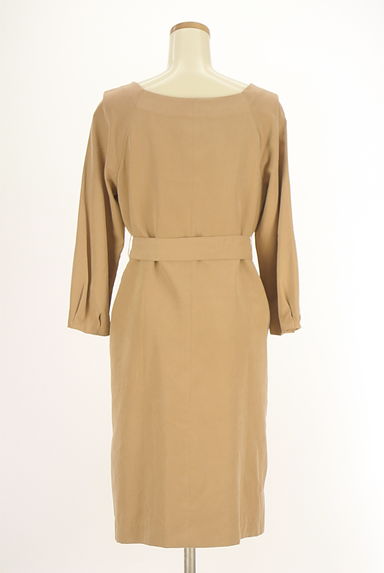 NATURAL BEAUTY BASIC（ナチュラルビューティベーシック）の古着「ベルト付ワンピース（ワンピース・チュニック）」大画像２へ