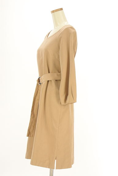 NATURAL BEAUTY BASIC（ナチュラルビューティベーシック）の古着「ベルト付ワンピース（ワンピース・チュニック）」大画像３へ