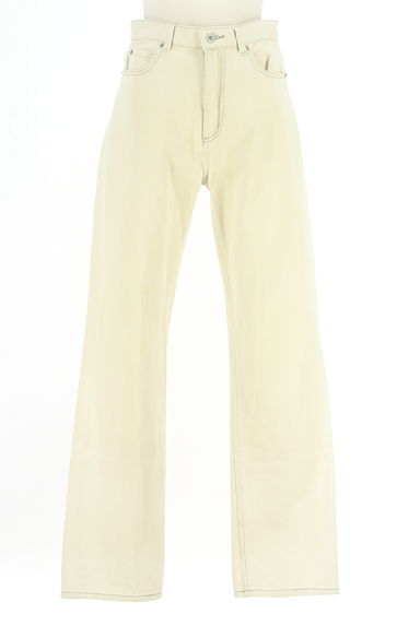 FREE'S MART（フリーズマート）の古着「ストレートツイルパンツ（デニムパンツ）」大画像１へ