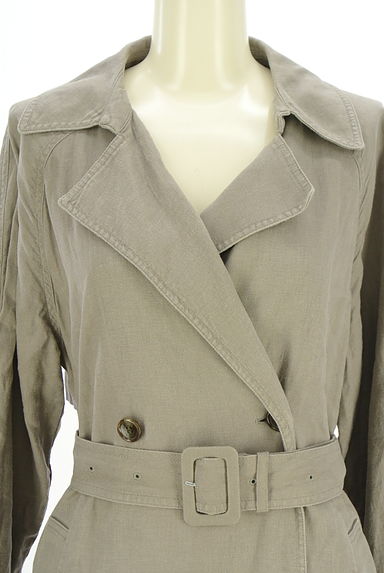 Mila Owen（ミラオーウェン）の古着「ロングトレンチコート（トレンチコート）」大画像４へ