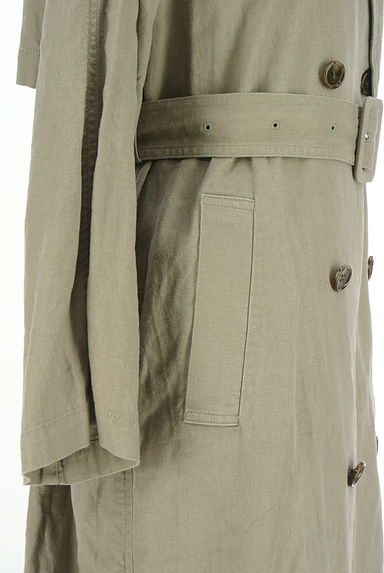 Mila Owen（ミラオーウェン）の古着「ロングトレンチコート（トレンチコート）」大画像５へ