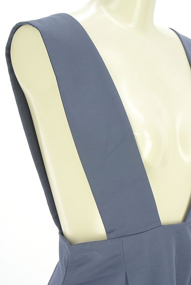 NANO universe（ナノユニバース）の古着「ミモレ丈サロペットスカート（オーバーオール・サロペット）」大画像４へ