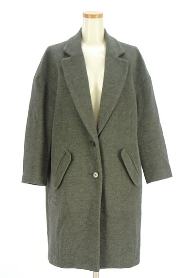 JEANASiS（ジーナシス）の古着「ウール混ロングチェスターコート（コート）」大画像１へ