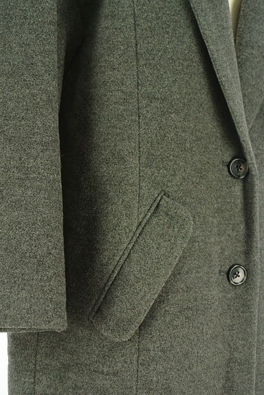 JEANASiS（ジーナシス）の古着「ウール混ロングチェスターコート（コート）」大画像５へ