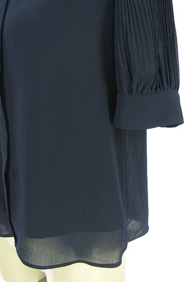 NATURAL BEAUTY BASIC（ナチュラルビューティベーシック）の古着「半袖シフォンカットソー（カットソー・プルオーバー）」大画像５へ