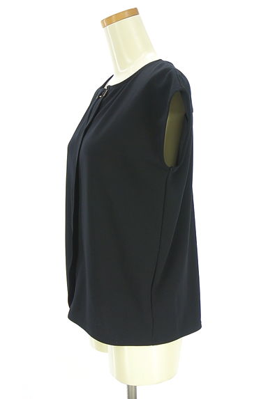 N.Natural Beauty Basic*（エヌ ナチュラルビューティーベーシック）の古着「フロントタックノースリカットソー（カットソー・プルオーバー）」大画像３へ