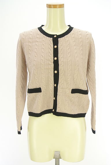 PROPORTION BODY DRESSING（プロポーションボディドレッシング）の古着「ケーブル編みニットカーディガン（カーディガン・ボレロ）」大画像１へ