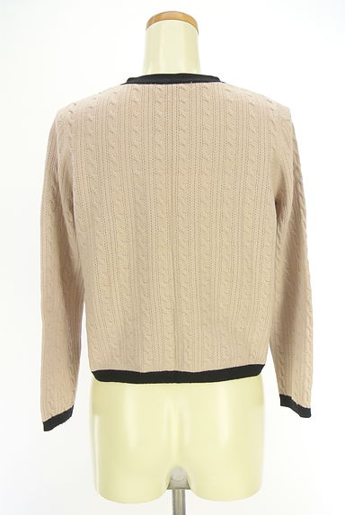 PROPORTION BODY DRESSING（プロポーションボディドレッシング）の古着「ケーブル編みニットカーディガン（カーディガン・ボレロ）」大画像２へ