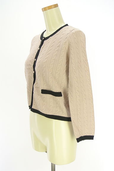 PROPORTION BODY DRESSING（プロポーションボディドレッシング）の古着「ケーブル編みニットカーディガン（カーディガン・ボレロ）」大画像３へ