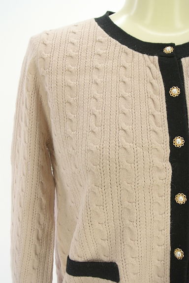 PROPORTION BODY DRESSING（プロポーションボディドレッシング）の古着「ケーブル編みニットカーディガン（カーディガン・ボレロ）」大画像４へ