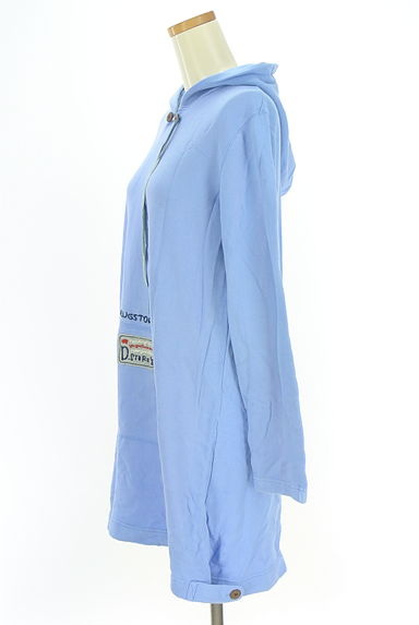 drug store's（ドラッグストアーズ）の古着「ロゴ刺繍＆ワッペン付きスウェットパーカーワンピース（ワンピース・チュニック）」大画像３へ