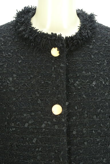 UNITED ARROWS（ユナイテッドアローズ）の古着「ノーカラーツイードジャケット（ジャケット）」大画像４へ