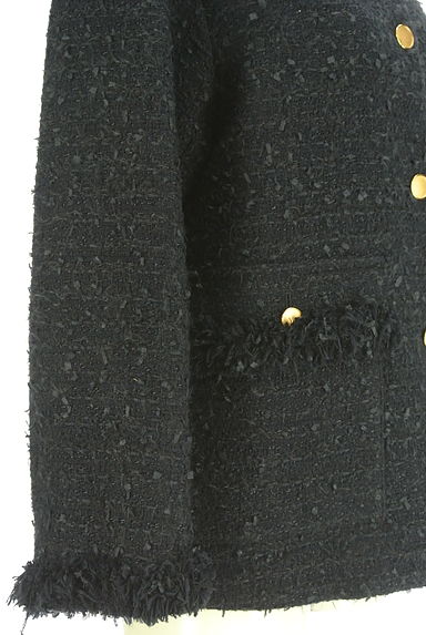 UNITED ARROWS（ユナイテッドアローズ）の古着「ノーカラーツイードジャケット（ジャケット）」大画像５へ