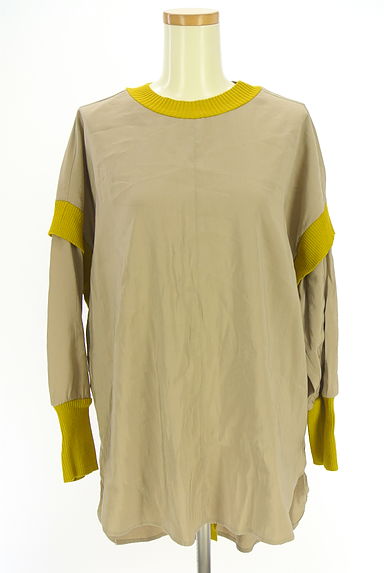 OSMOSIS（オズモーシス）の古着「リブニットアクセントプルオーバー（カットソー・プルオーバー）」大画像１へ