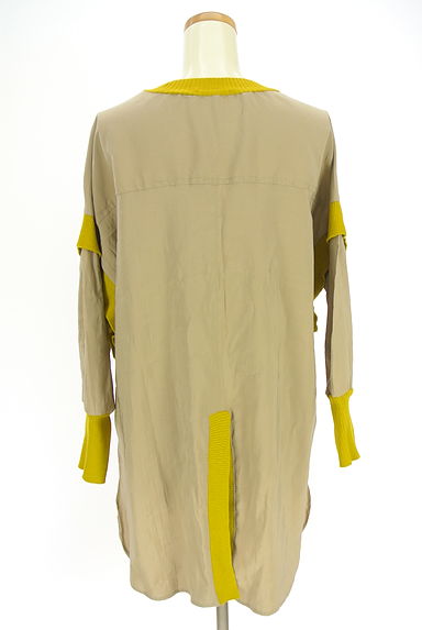 OSMOSIS（オズモーシス）の古着「リブニットアクセントプルオーバー（カットソー・プルオーバー）」大画像２へ