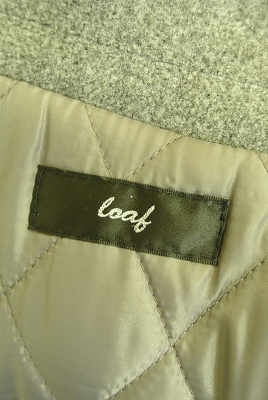 OSMOSIS（オズモーシス）の古着「loaf ニットスリーブミドル丈コート（ブルゾン・スタジャン）」大画像６へ