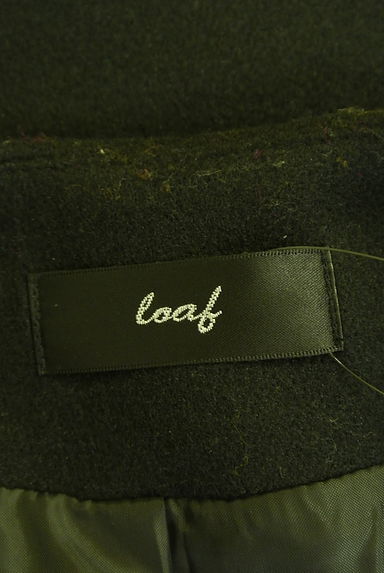 OSMOSIS（オズモーシス）の古着「loaf 配色ノーカラーロングコート（ブルゾン・スタジャン）」大画像６へ