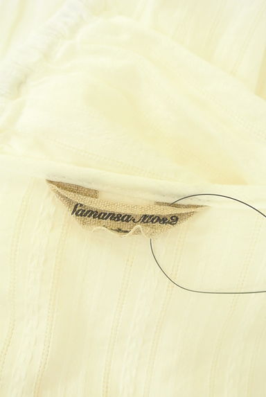 クリックで大画像表示 Samansa Mos2(サマンサモスモス)の古着「ドロストコットンブラウス(ブラウス)」大画像6へ