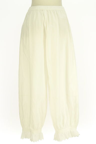 クリックで大画像表示 Samansa Mos2(サマンサモスモス)の古着「刺繍入りコクーンパンツ(パンツ)」大画像2へ