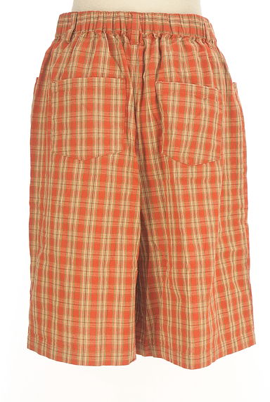 Samansa Mos2（サマンサモスモス）の古着「SM2 チェック柄コットンハーフパンツ（ショートパンツ・ハーフパンツ）」大画像２へ