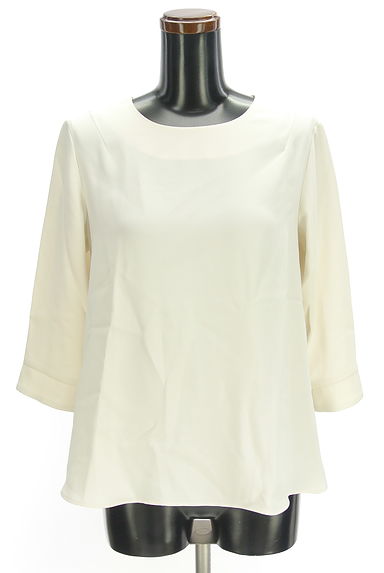 STRAWBERRY-FIELDS（ストロベリーフィールズ）の古着「8分袖フレアブラウス（カットソー・プルオーバー）」大画像１へ