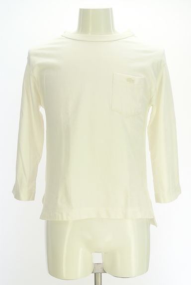 クリックで大画像表示 LACOSTE(ラコステ)の古着「胸ポケット付き七分袖カットソー(Tシャツ)」大画像1へ