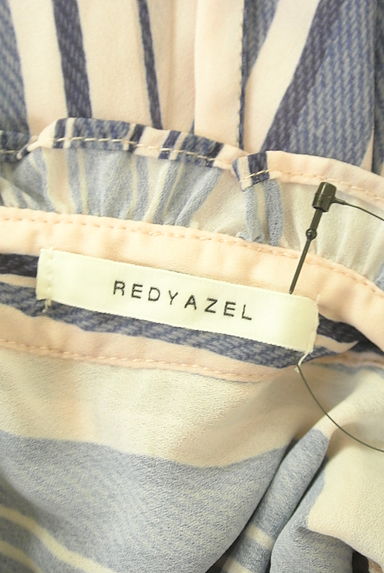 REDYAZEL（レディアゼル）の古着「フリルネックストライプブラウス（ブラウス）」大画像６へ