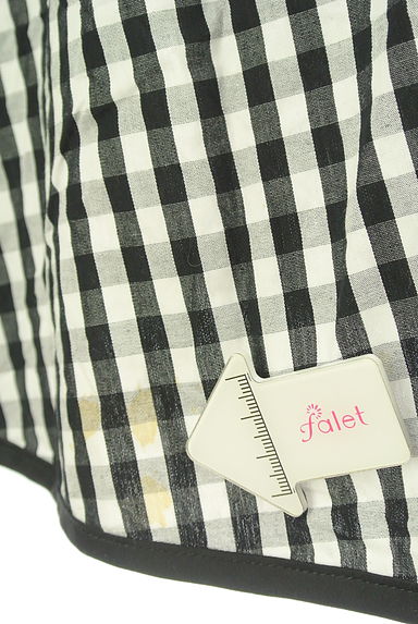 Re.Verofonna（ヴェロフォンナ）の古着「パイピングチェックロングスカート（ロングスカート・マキシスカート）」大画像５へ