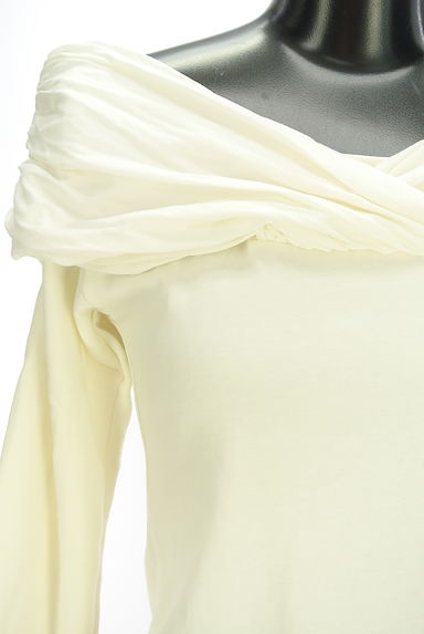 Her lip to（ハーリップトゥ）の古着「オフショルカットソー（カットソー・プルオーバー）」大画像４へ