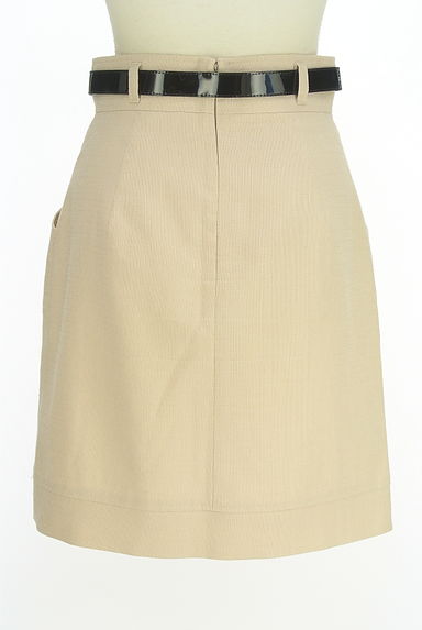 クリックで大画像表示 QUEENS COURT(クイーンズコート)の古着「エナメルベルト付きミニスカート(スカート)」大画像2へ