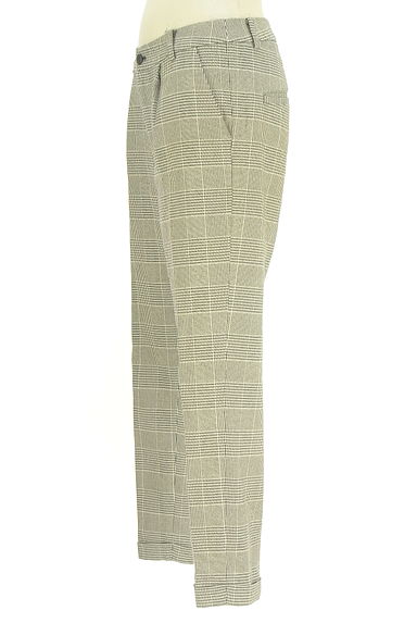 JOURNAL STANDARD（ジャーナルスタンダード）の古着「グレンチェック柄ロールアップテーパードパンツ（パンツ）」大画像３へ