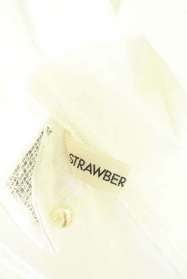 STRAWBERRY-FIELDS（ストロベリーフィールズ）の古着「パールボタンフリルブラウス（ブラウス）」大画像６へ