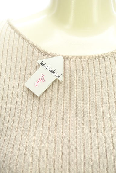 PROPORTION BODY DRESSING（プロポーションボディドレッシング）の古着「パール付き前後2WAYリブニット（ニット）」大画像５へ