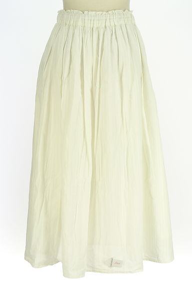 Samansa Mos2（サマンサモスモス）の古着「ストライプドビーコットンロングスカート（ロングスカート・マキシスカート）」大画像４へ