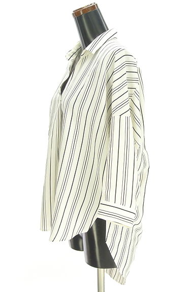 BARNYARDSTORM（バンヤードストーム）の古着「ストライプスキッパーブラウス（カットソー・プルオーバー）」大画像３へ