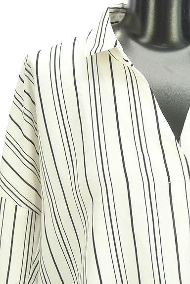 BARNYARDSTORM（バンヤードストーム）の古着「ストライプスキッパーブラウス（カットソー・プルオーバー）」大画像４へ