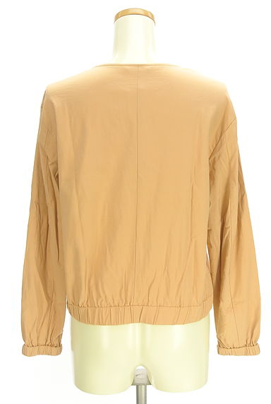 Stola.（ストラ）の古着「Vネックジップアップストレッチブルゾン（ブルゾン・スタジャン）」大画像２へ