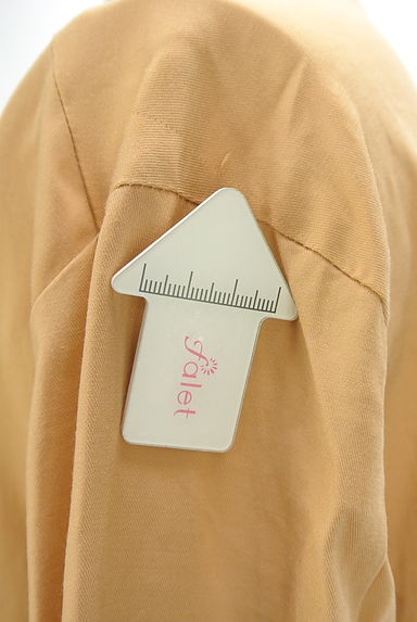 Stola.（ストラ）の古着「Vネックジップアップストレッチブルゾン（ブルゾン・スタジャン）」大画像５へ