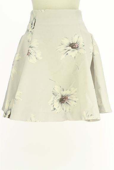 Snidel（スナイデル）の古着「マーガレット柄フレアミニスカート（ミニスカート）」大画像１へ