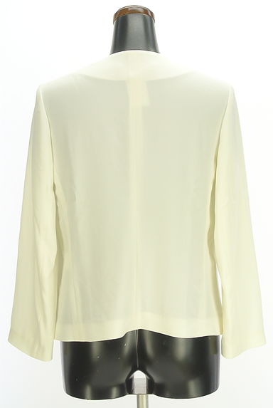 theory luxe（セオリーリュクス）の古着「フロントオープンノーカラージャケット（ジャケット）」大画像２へ