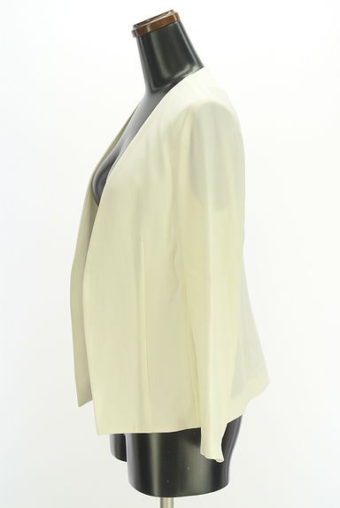 theory luxe（セオリーリュクス）の古着「フロントオープンノーカラージャケット（ジャケット）」大画像３へ