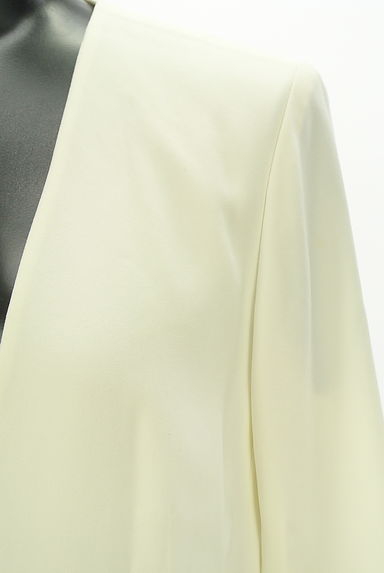 theory luxe（セオリーリュクス）の古着「フロントオープンノーカラージャケット（ジャケット）」大画像４へ