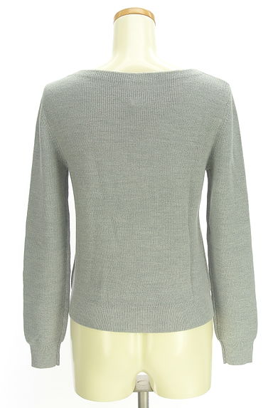 AVENIRETOILE（アベニールエトワール）の古着「花モチーフ付きボートネックニット（ニット）」大画像２へ