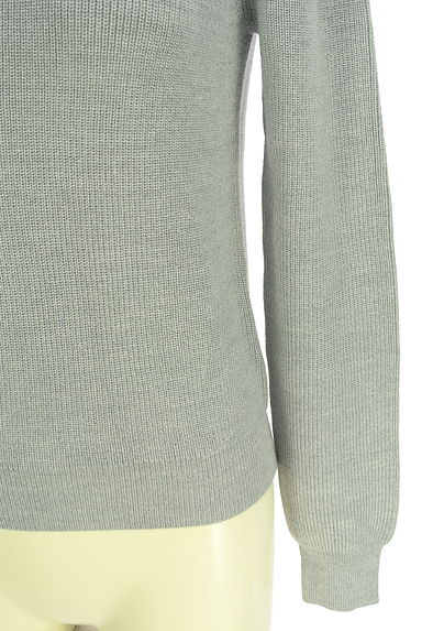 AVENIRETOILE（アベニールエトワール）の古着「花モチーフ付きボートネックニット（ニット）」大画像５へ